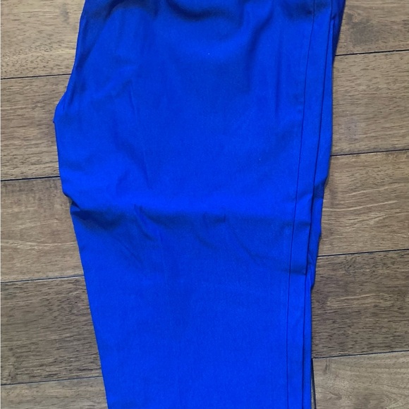 Rafaela Stretch Capri Pants size 16 NWT blue - Picture 3 of 5